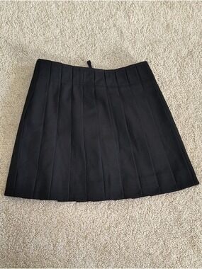 Crewcuts Black Pleated Mini Skirt